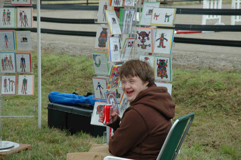 Corbin Chanter at Caber Farm