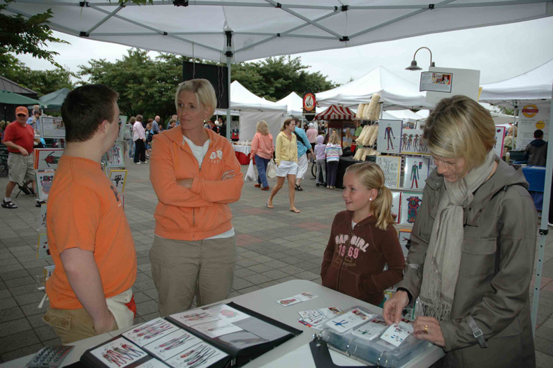 Corbin Chanter at Lake Oswego Saturday Market